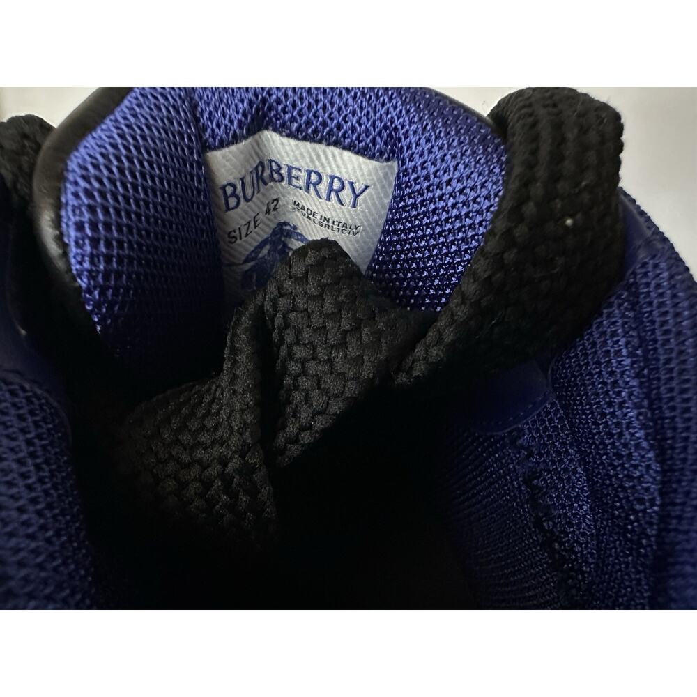 Burberry Black Leather Ankle Trek Boots 9 US (42 Eu) 8074564 IT NIB $1190 - Picture 13 of 14